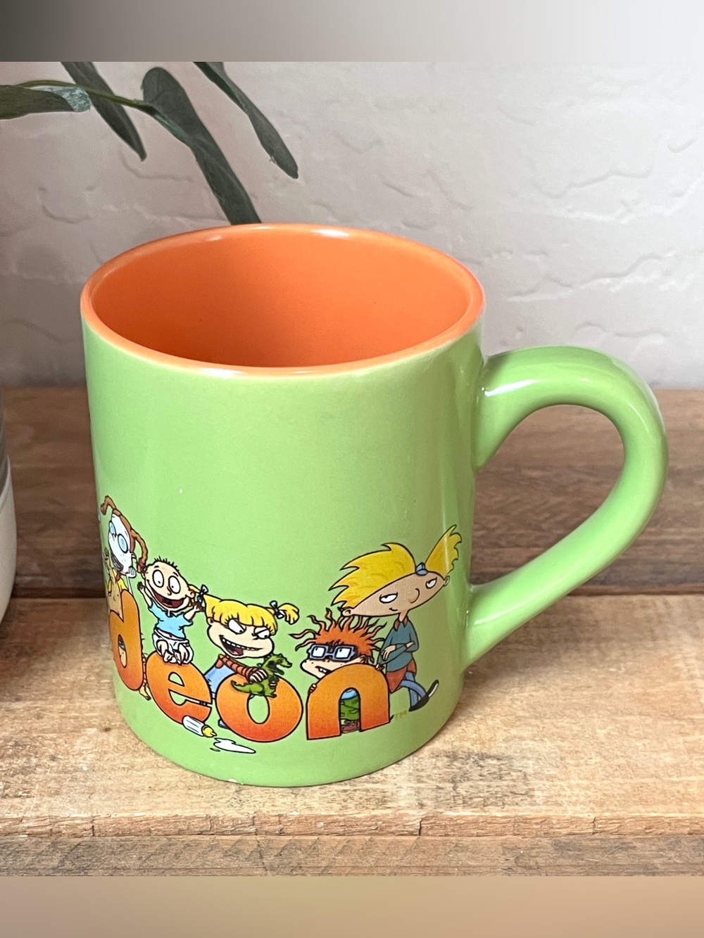 Silver Buffalo Classic 90s Nickelodeon Characters Ceramic Coffee Mug 14 oz - Picture 2 of 5